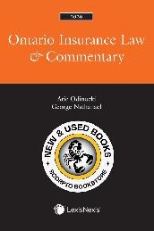 Ontario Insurance Law & Commentary 2026 Edition 9780433538080