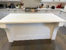 Simple Plain White Quartz Countertop - Photo 2