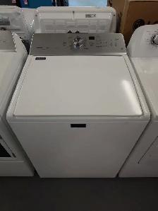 Maytag '27' White Top Load Commercial Washer / Dryer Set on Sale - Photo 4