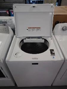 Maytag '27' White Top Load Commercial Washer / Dryer Set on Sale - Photo 5