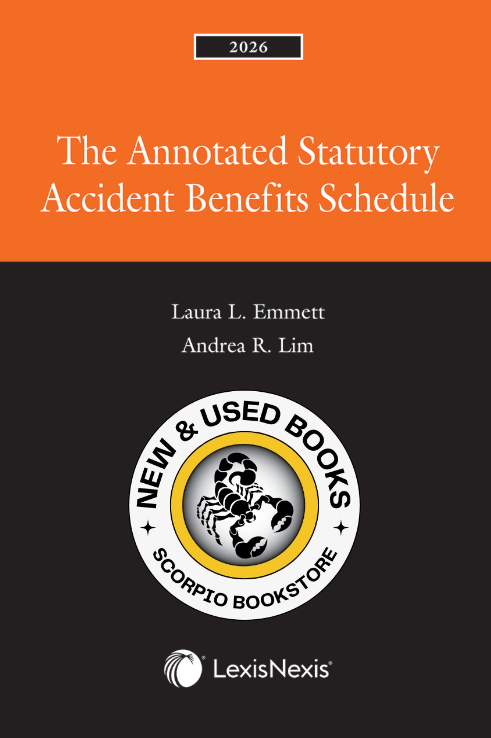 The Annotated Statutory Accident Benefits 2026 9780433537052
