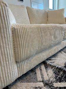 White Love Seat Couch For Sale - Photo 8
