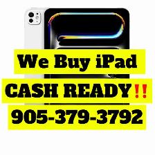 WE Buy Apple iPad CASH READY