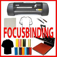 New with Warranty Vinyl Cutter Plotter 15x15' Heat Press Bundle