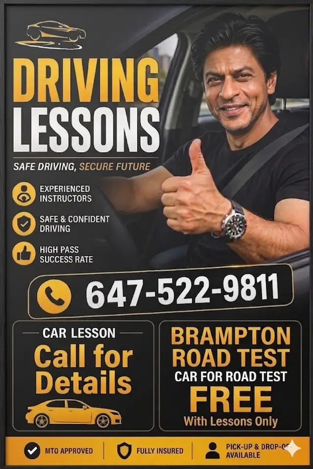 Professional Driving Lessons Brampton