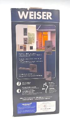 Weiser San Clemente Matte Black SmartKey Handleset $99.99 - Photo 3