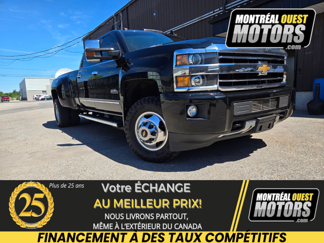 2019 Chevrolet Silverado 3500HD High Country / DUALLY / 4X4 / DI