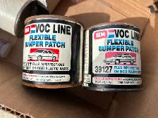 TWO CANS OF VOC LINE FLEXABLE BUMPER PATCH
