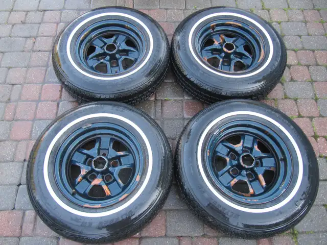 Gbody Cutlass Supreme Blue Rally Wheels With Rubber Pre Prepped