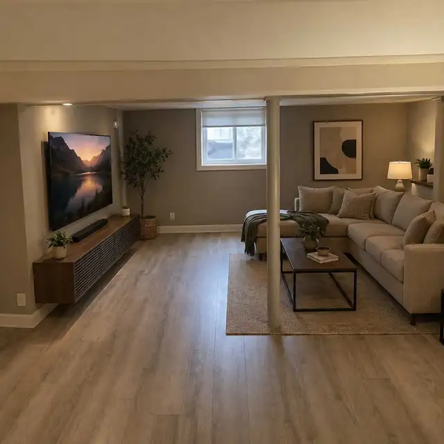 650 shared basement apartment available for woman