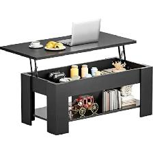 NOBLEWELL Lift-Top Coffee Table with Hidden Storage