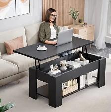 NOBLEWELL Lift-Top Coffee Table with Hidden Storage - Photo 4