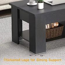 NOBLEWELL Lift-Top Coffee Table with Hidden Storage - Photo 6