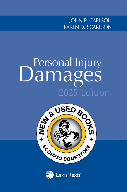Personal Injury Damages 2025 Edition Carlson 9780433537090