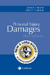 Personal Injury Damages 2025 Edition Carlson 9780433537090