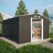 10x8 Metal Garden Shed - Relyard Outdoor Storage - Photo 5
