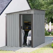 5x7 Metal Garden Shed - Relyard Outdoor Storage - Photo 3