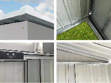 5x7 Metal Garden Shed - Relyard Outdoor Storage - Photo 8