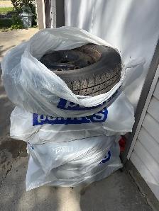 winter tires and rims (4) - Photo 2