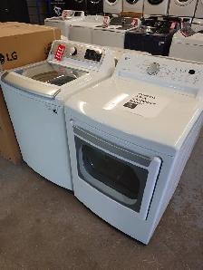 LG '27' White Top Load Washer / Dryer Set on Sale‼️ - Photo 3