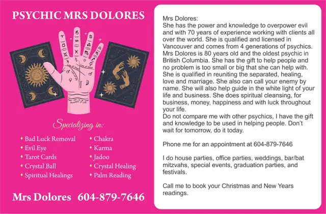 Psychic Mrs Dolores