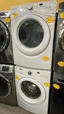 Whirlpool  27" Stackable Washer and Dryer Set-30-Day Warranty