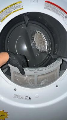 Samsung White 27" Stackable Washer and Dryer Set - Photo 7