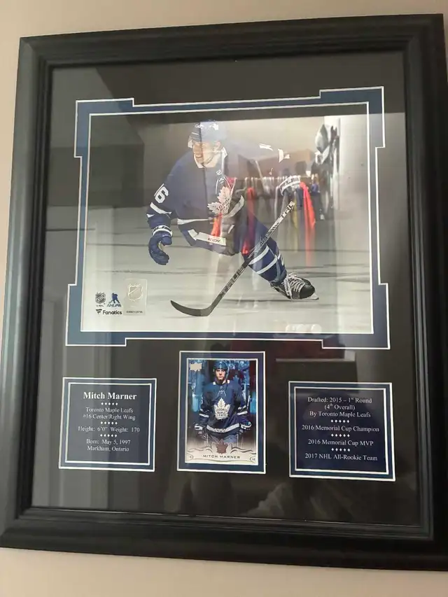 Limited Edition mitch marner framed photo