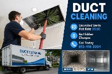 $99 Air Duct Cleaning — Truck-Mounted Equipmen  Sanitization
