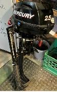 Moteur de chaloupe Mercury 2,5 hp 4 temps, pied long