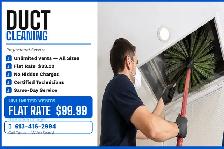 Best Duct Cleaning Deal — $99 ALL-IN Sanitize | Truck-Mounted