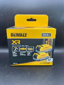 DEWALT POWER STACK 2 PACK BATTERY DCBP034