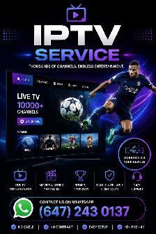 Premium TV Service - 10,000  Channels