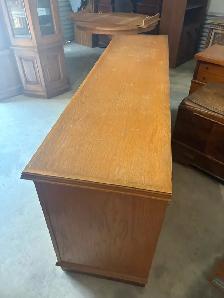 Free delivery used Wooden Wardrobe with Sliding Doors - Photo 4