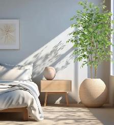 Nafresh 6-Foot Artificial Ficus Tree with Pot - Photo 8