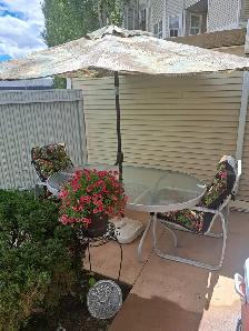 Beautiful Patio Dining Set