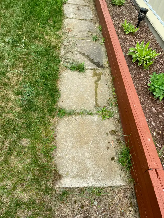 7 Patio stones to give away (Many uses !)