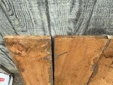 Vintage 4. 3ft Wood Planks & 1. 2ft - All Approx 12 Inches Wide - Photo 2