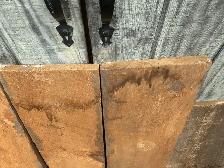 Vintage 4. 3ft Wood Planks & 1. 2ft - All Approx 12 Inches Wide - Photo 3