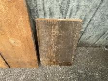 Vintage 4. 3ft Wood Planks & 1. 2ft - All Approx 12 Inches Wide - Photo 4