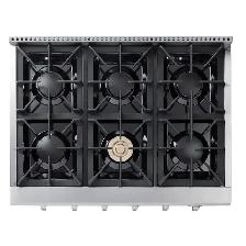 New Thor Kitchen 36" Gas Rangetop / Cooktop — Model HRT3618U - Photo 2