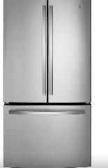GE 36' French Door Refrigerator 27.0 Cu.Ft Fingerprint Resistant