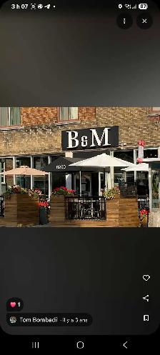 B & M Restaurant ( cuisinier )