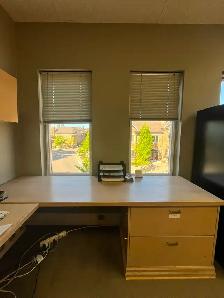 L-Shaped Office Desk with Storage - Photo 3
