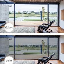 PRIVACY FROSTED MIRROR WINDOW TINTING WE INSTALLED - Photo 10