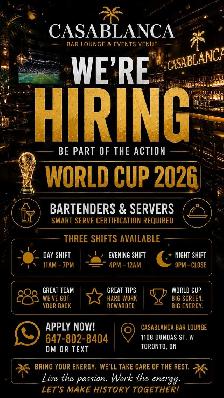 BARTENDER SERVER