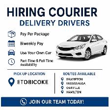 HIRING COURIER DELIVERY DRIVERS