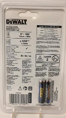 DEWALT 100 ft. Laser Distance Measurer model DW099E Brand New - Photo 10