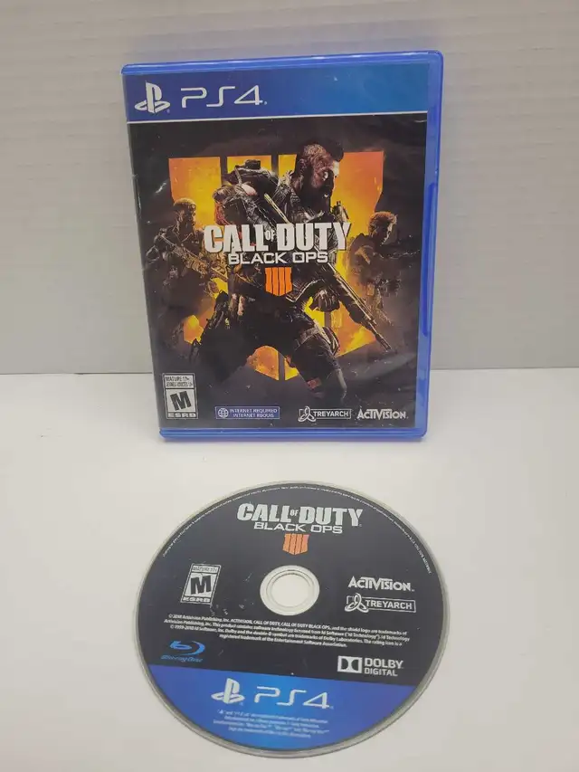 Call Of Duty Black Ops PS4 Game