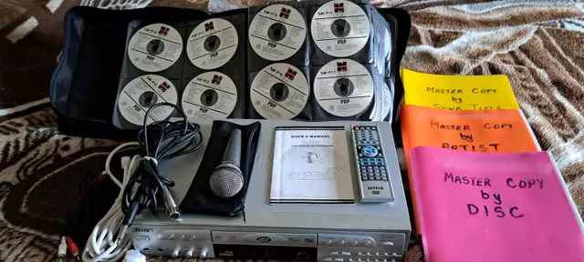 Karaoke Package (DVD Player, 300 discs & 19" Samsung TV